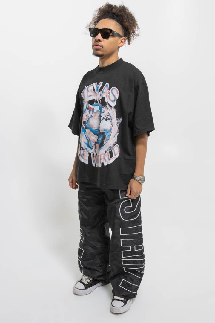 Black Texas "Watercolor" T - shirt