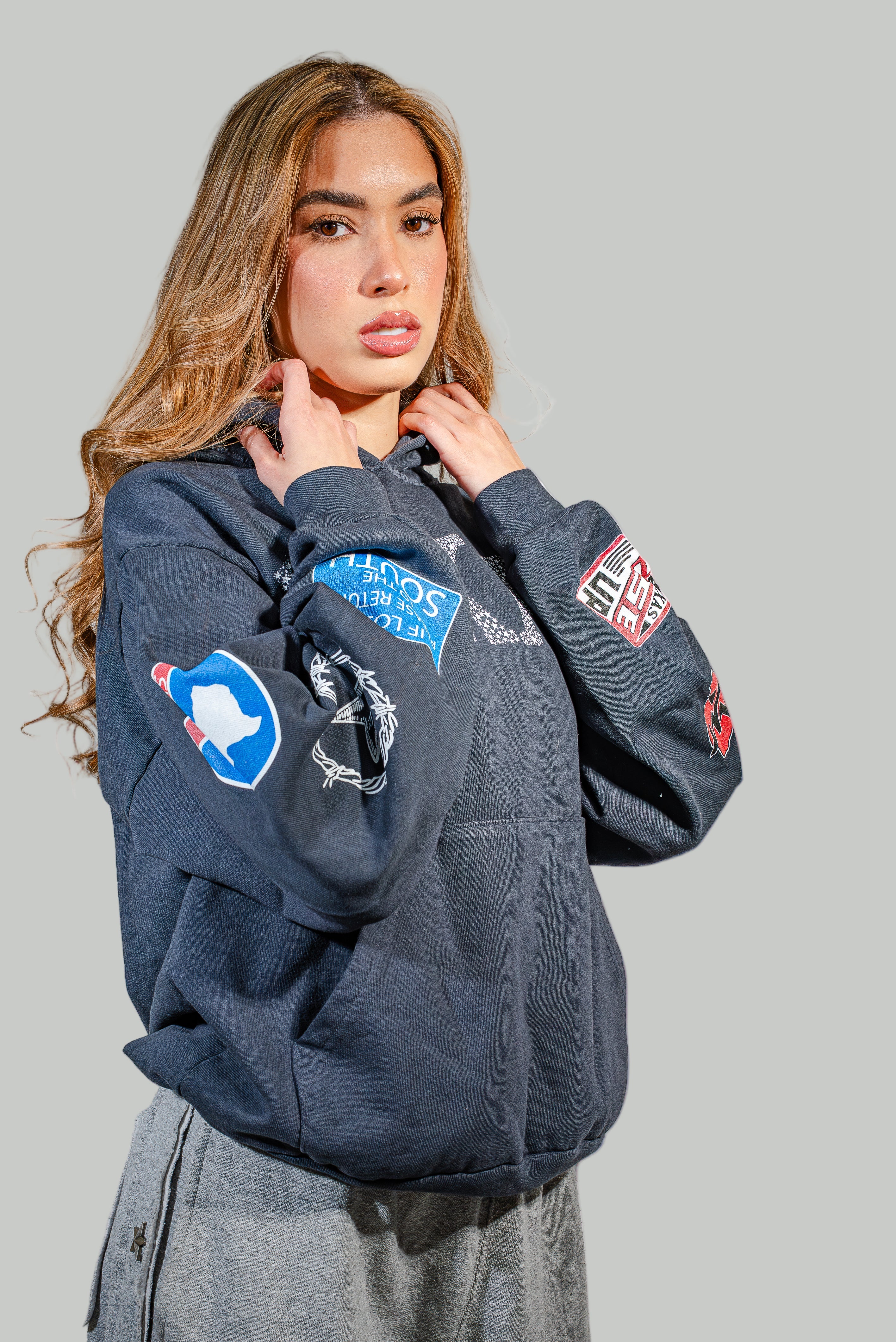 Return To Texas Hoodie (Off Black)