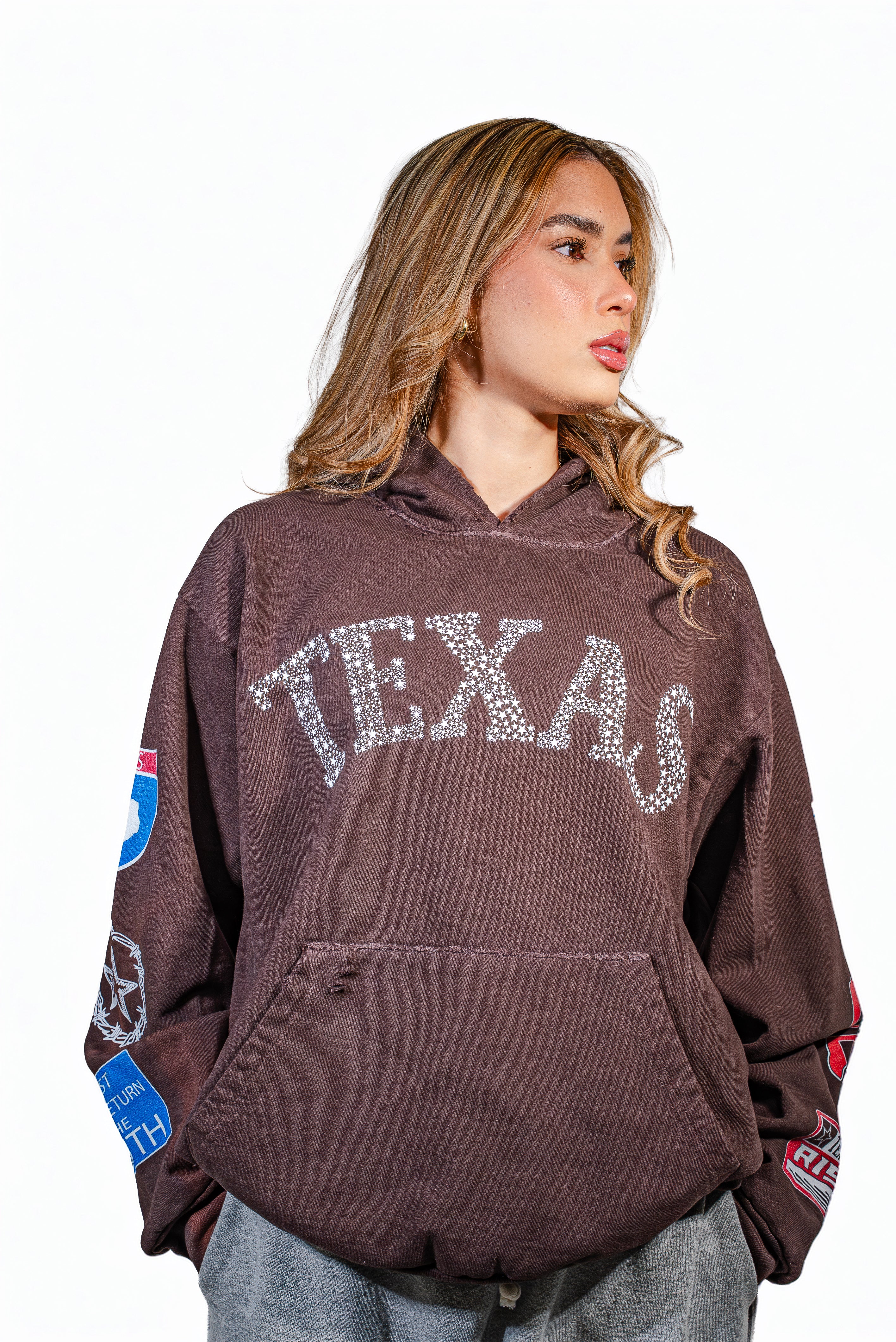 Return To Texas Hoodie (Mocha)