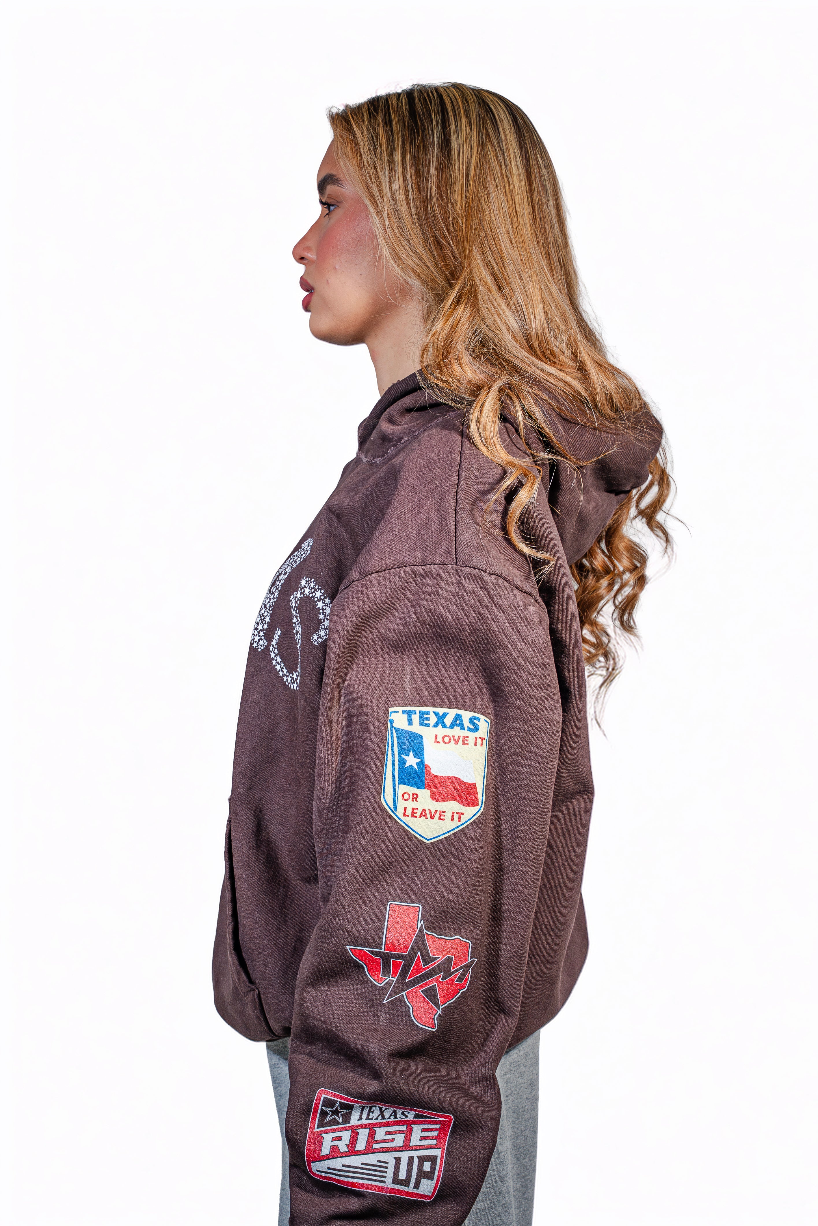 Return To Texas Hoodie (Mocha)