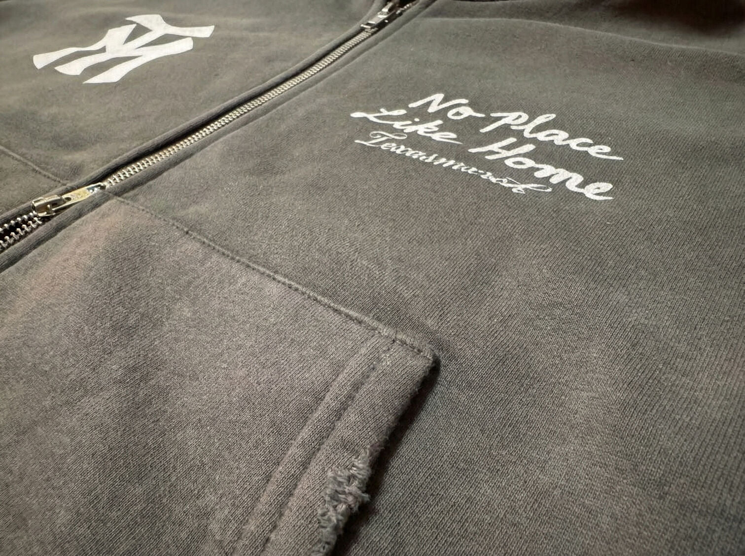 Zip Up Washed Shadow