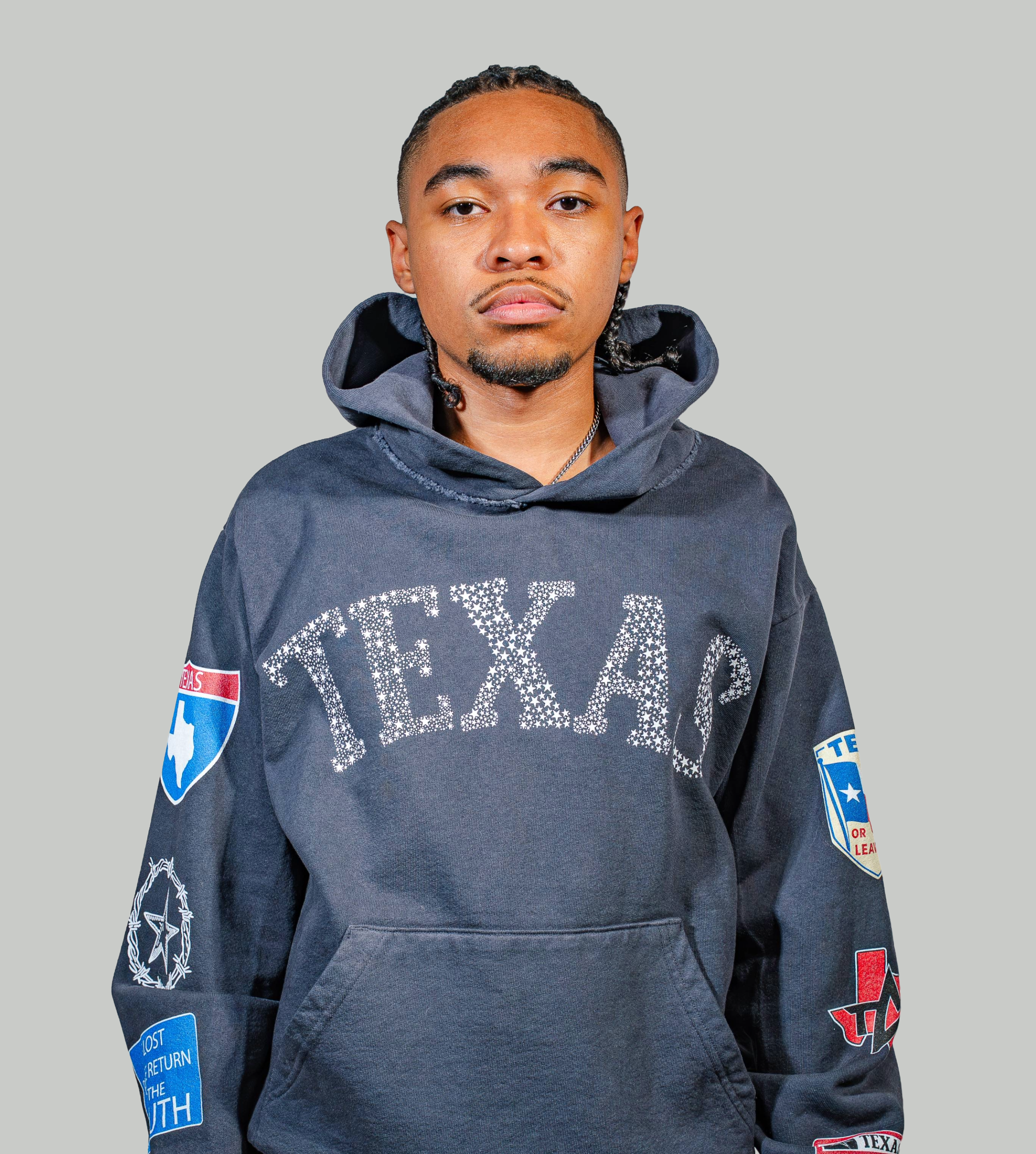 Return To Texas Hoodie (Off Black)
